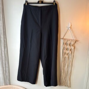 EUC Zara Elegant Black Women's Wide Leg Ankle Pants M